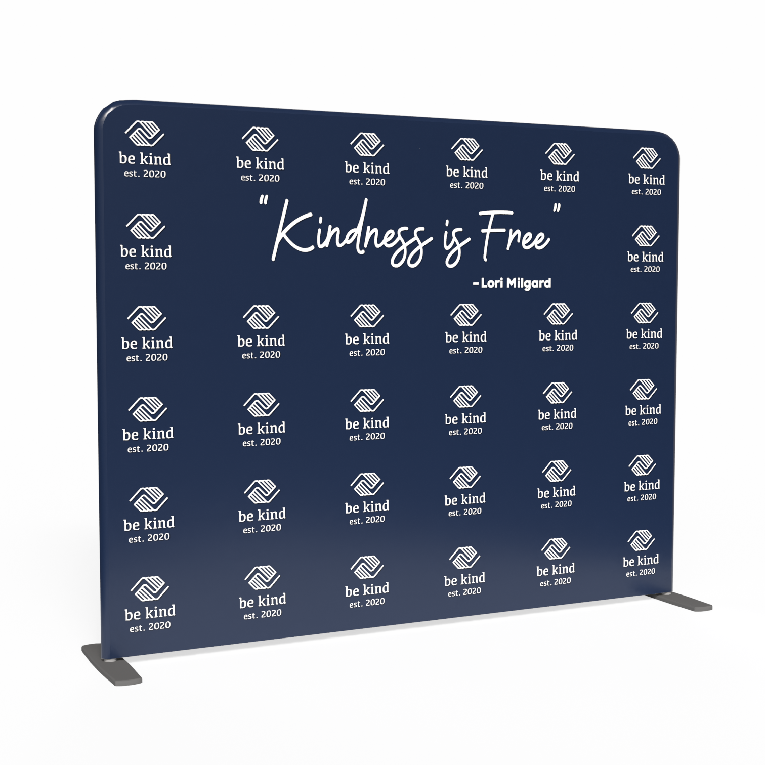 10x8 Tube Display Be Kind