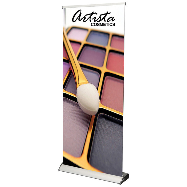 Maui Retractable Banner Stand 33 5 in W x 92 in H Graphic Package 1  90114