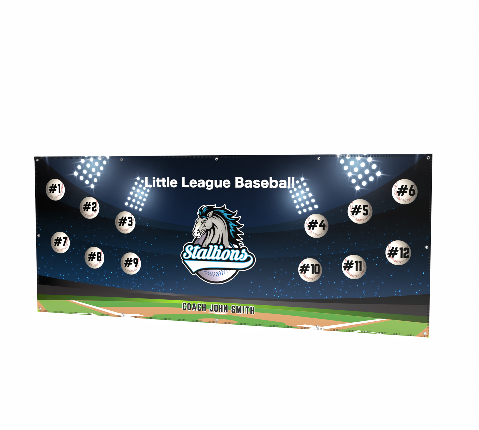 10x4 Banner Stallions