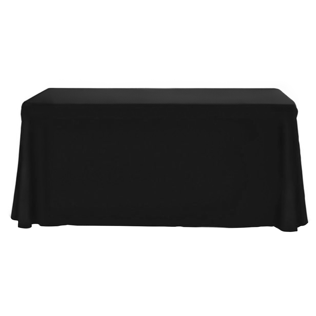 Draped Fit Table Throw with Full Back